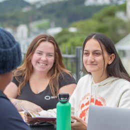 A group of tertiary learners
