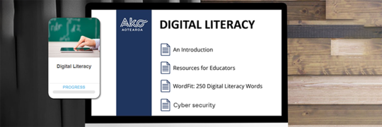 Ako Aotearoa Digital Literacy Educator Pathways online