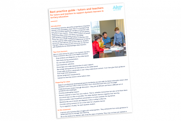 Best Practice Guide Tutors