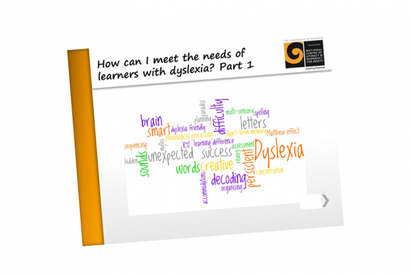 Dyslexia How can I meet the needs of learners with dyslexia part 1