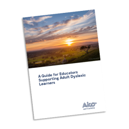 GUIDE FOR EDUCATORS | Ako Mai Me: The adult dyslexic learner journey and experience