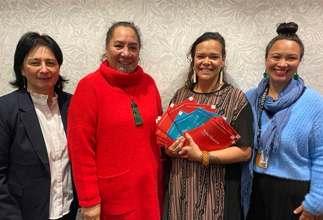 Ki te Hoe project team at the Launch 2024